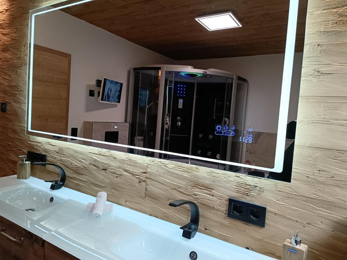 Luxus Ferienwohnung Chalet Seenaehe Schalkenmehren Extérieur photo
