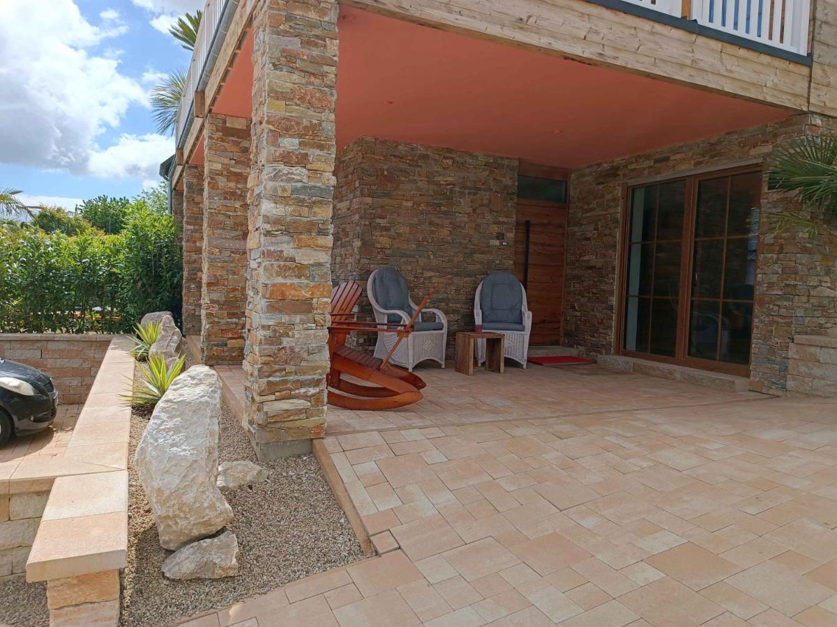 Luxus Ferienwohnung Chalet Seenaehe Schalkenmehren Extérieur photo