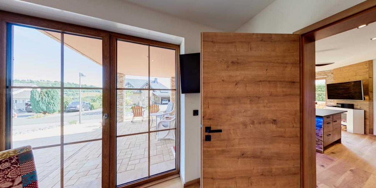 Luxus Ferienwohnung Chalet Seenaehe Schalkenmehren Extérieur photo