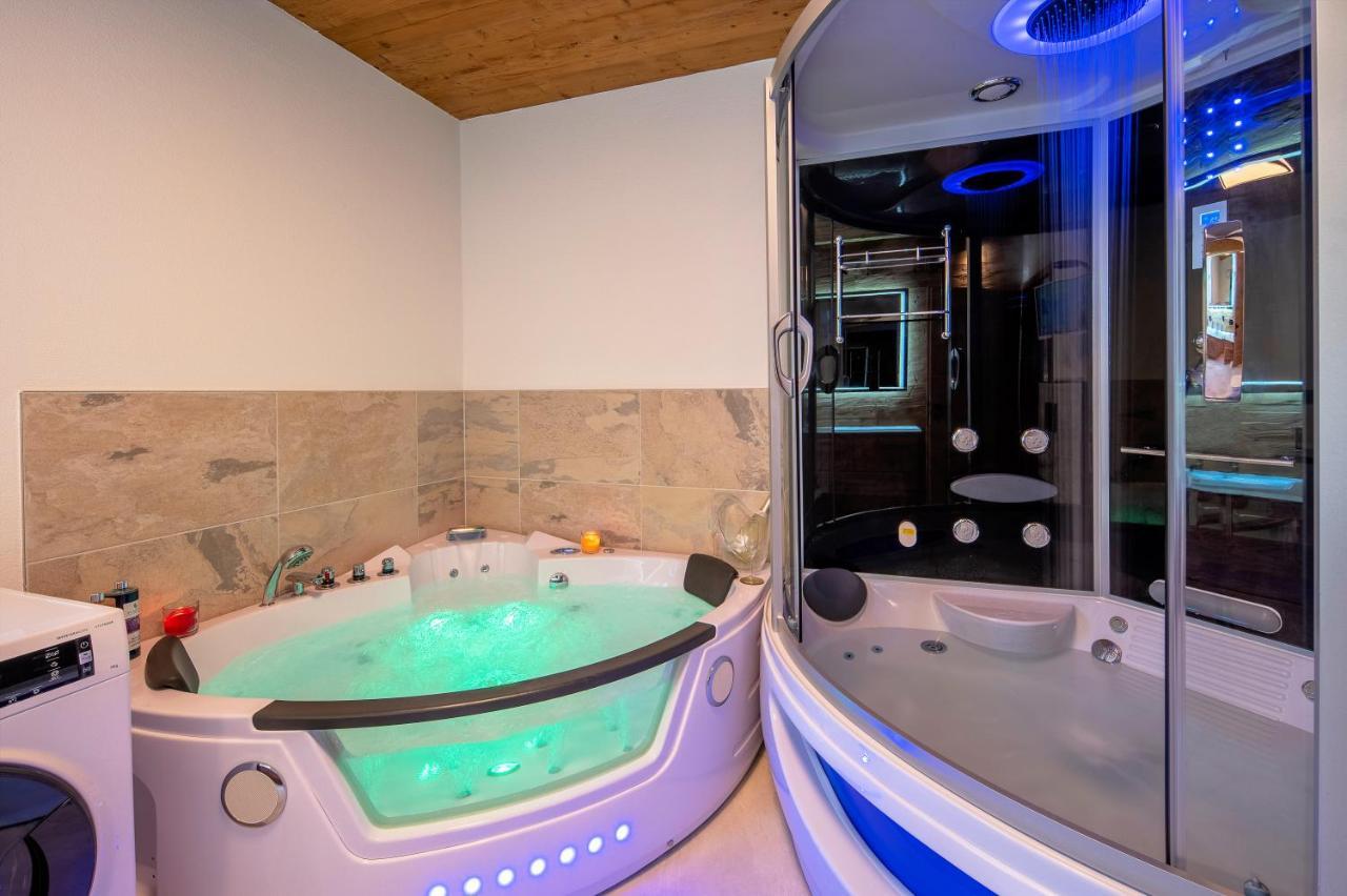 Luxus Ferienwohnung Chalet Seenaehe Schalkenmehren Extérieur photo